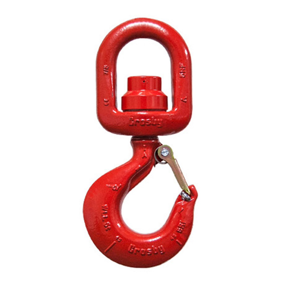 Crosby L-3322B Swivel Hooks with Bearing from Columbia Safety